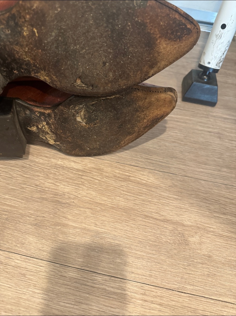 TONY LAMATwo-Tone Brown Leather w/ OSTRICH VAMP Western  Boots-11D - Picture 6 of 6